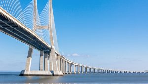 Ponte Vasco de Gamma Lisbona Portogallo